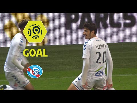 Goal Martin TERRIER (90' +2) / Dijon FCO - RC Strasbourg Alsace (1-1) / 2017-18