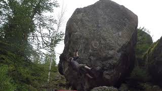 Video thumbnail of Klonkku, 8A. Hurissalo