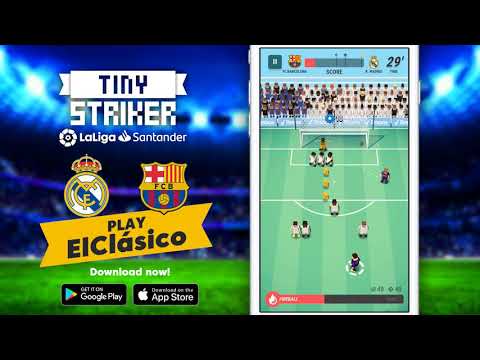 Tiny Striker La Liga - Flick Shot Game Video