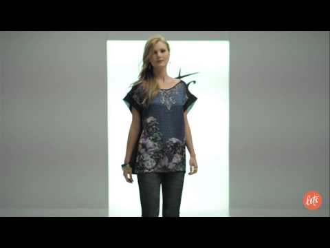 Blusa Estampa Decote - Colcci