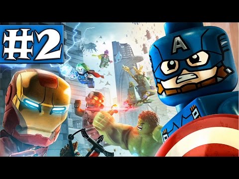 LEGO Marvel's Avengers: Age of Ultron - Walkthrough - Part 2 - Anger Management [HD 1080p]