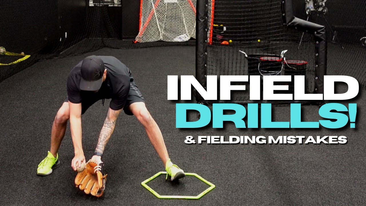 4 Beginner Infield Drills - Fielding Mistakes