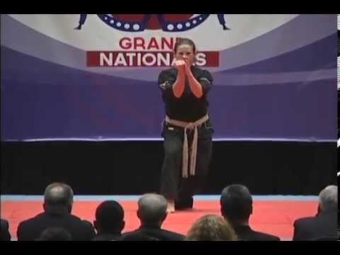 Casey Marks Nash Traditional Kata 2014 Ocean State Grand National Karate Tournament