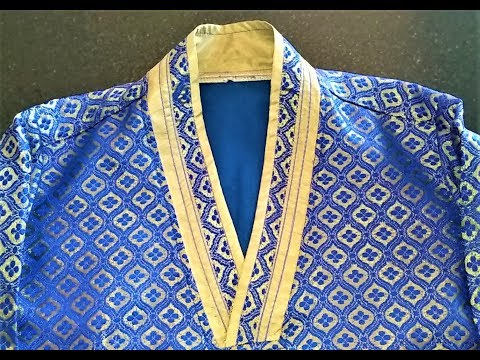 How to sew high neck kurta Video