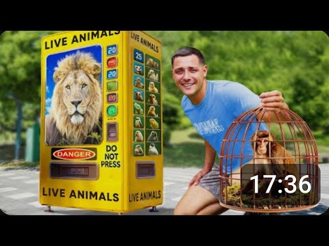 I Found a LIVE Animal Vending Machine…