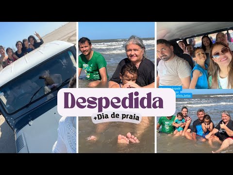 Se despedindo  dos Amigos em Tutoia-Ma/ Dia de #praia 