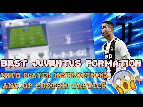 BEST JUVENTUS FORMATION FIFA 19 | WITH OP CUSTOM TACTICS + PLAYER INSTRUCTIONS!!
