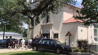 Family and friends say final goodbyes to Opelousas mother and daughter who drowned in Toledo Bend