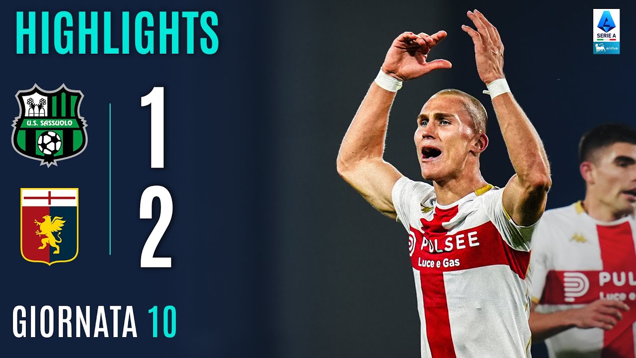 SASSUOLO-GENOA 1-2 | HIGHLIGHTS | 10ª GIORNATA | SERIE A ENILIVE 2025/26