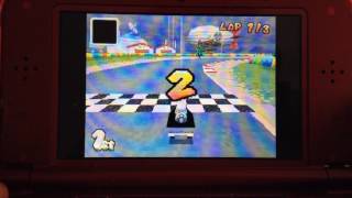 Mario Kart DS Leaf Cup (100cc) (Dry Bones Gameplay)