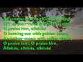 All Creatures of Our God and King (Tune: Lasst uns Erfreuen - 4vv) [with lyrics for congregations]