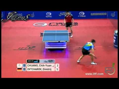 2012 German Open (ms-sf) CHUANG Chih-Yuan - OVTCHAROV Dimitrij [Full Match/Short Form]