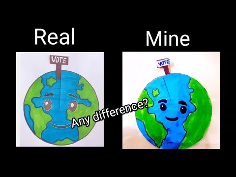 Recreating@Tonniartandcraftvote to create the change you want to see(safe earth🌎)