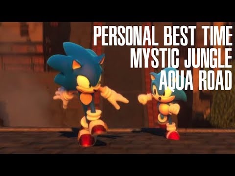 Sonic Forces | Personal Best: Mystic Jungle - Aqua Road (1'12"71)