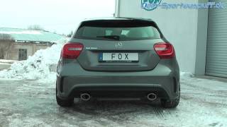 Video: Fox Sportauspuff Mercedes A-Klasse W176