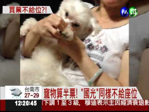 寵物須買票上車 客運竟不給座位!