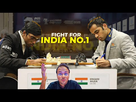 The fight for India no.1 spot | Praggnanandhaa vs Arjun Erigaisi | UZ Chess Cup 2025