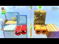 Akrobatik Am Gitterzaun Alle Sterne Super Mario 3D World Welt 3 2 Chain Link Charge All Green Stars