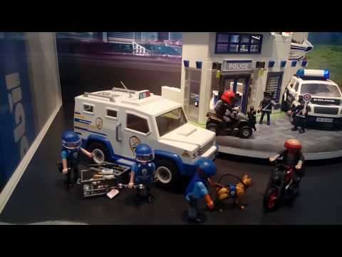 NEU 2018 Playmobil 9371 Geldtransporter & 9372 Polizeistation - by besserePreise.com