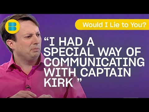 David Mitchel's Special Way of Communicating with Cptn. Kirk | Would I Lie to You? | Banijay Comedy