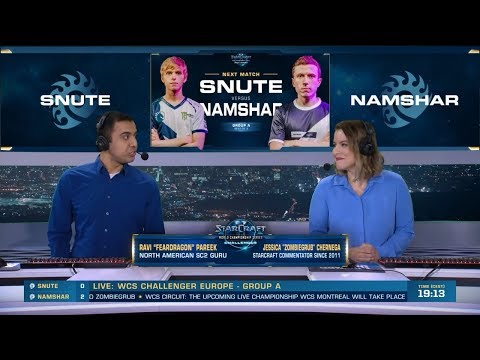 Decider Match: Snute vs Namshar ZvZ - WCS Challenger 2018 Season 3 – EU