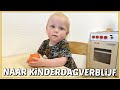 LUCiUS GAAT VOOR HET EERST NAAR HET KiNDERDAGVERBLiJF ( 14 mnd) | Bellinga Vlog #2572