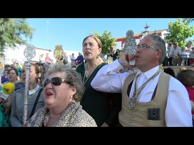 Cartaya recibe a las hermandades del Rocío de Isla Cristina y Ayamonte