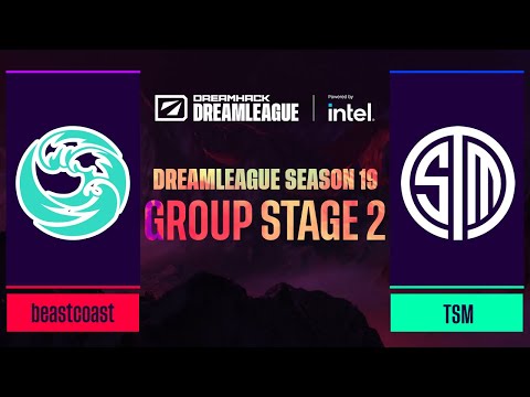 Dota2 - beastcoast vs TSM - Game 1 - DreamLeague Season 19 - Group Stage 2