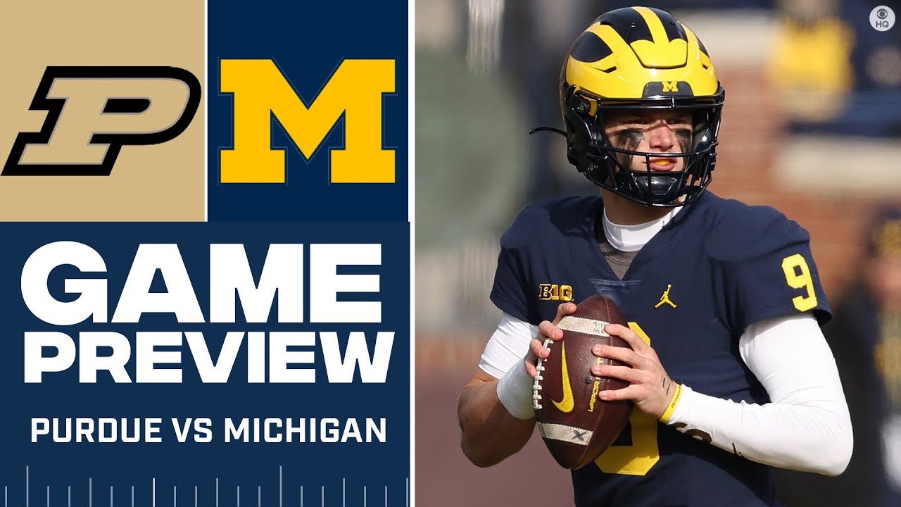 Big Ten Championship: Purdue vs No. 2 Michigan [GAME PREVIEW + PICK TO WIN] | CBS Sports HQ