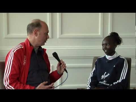 Interview with Mary Keitany 2012 London Marathon champion