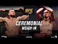 UFC 267: Ceremonial Weigh-in