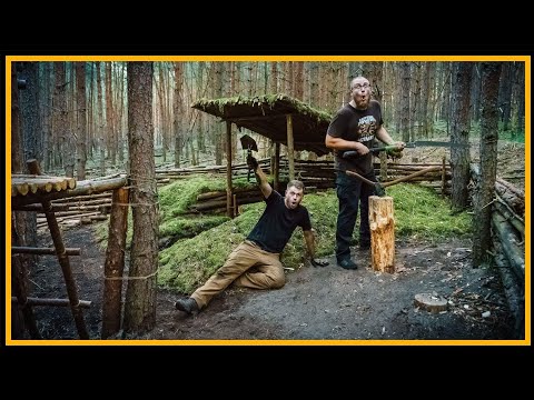 Bushcraft Camp [S04/E08] Lagerbau deluxe - Lagerbau Outdoor Super Shelter