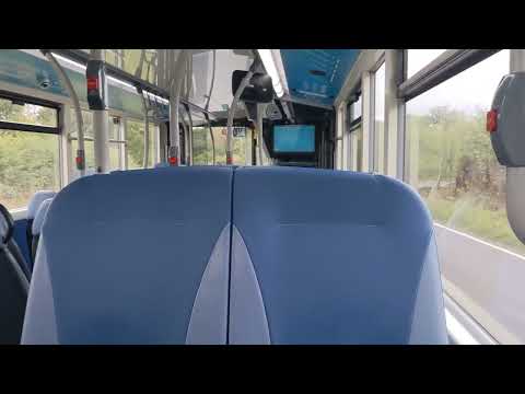 Empty Sunday Journey | Route X14: 7547/YX17NNW - ADL Enviro 400 MMC