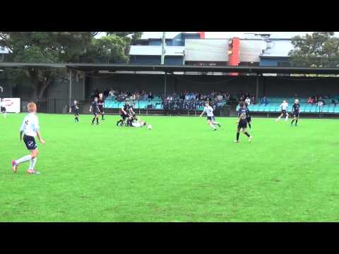 Aaron APIA Vs Sutherland Sharks NPL U12, 12 Apr 2014.