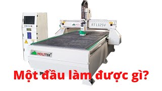 MÁY ROUTER MỘT ĐẦU HOLZTEK | RT-1325V. Cắt bình phong, cắt hoa văn, cắt quảng cáo  tuyệt đẹp
