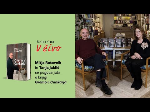 Naslovnica: Beletrina v živo: Mitja Rotovnik: Gremo v Cankarja