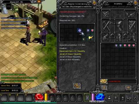 MU Online  How to create items Chaos Machine + 13