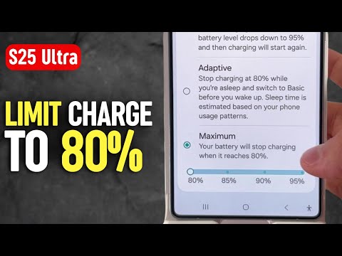 Samsung Galaxy S25 Ultra Guide - Enhancing Battery Protection & Setting 80% Charge Limit