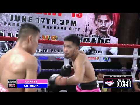 Benny Cañete vs Mark Glenn Antaran Full Highlights