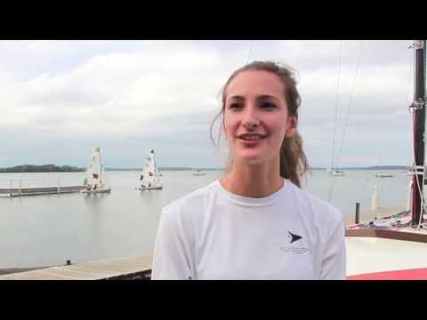 Kait and the Badger with Anna Hagstrom and the UW-Madison Sailing Team