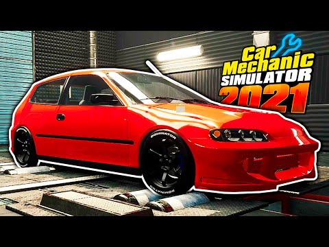 Esse Honda Civic deu um PAU no GT-R! - Car Mechanic Simulator 2021 #23