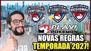 Novas Regras da Temporada 2027! Tudo o Que Mudou nos Campeonatos Pokémon