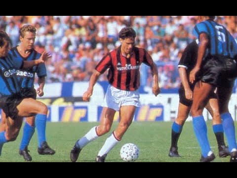 1987/88 Marco van Basten Serie DEBUT! vs Pisa 3-1 (Serie A 1R, A)