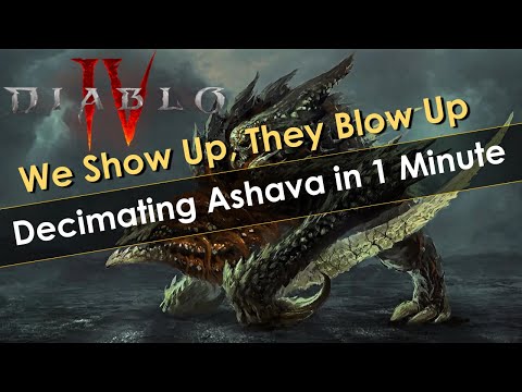 The Undisputed Most Epic Ashava Kill - Diablo 4 Twisting Blades Rogue Annihilates Ashava in 1 Minute