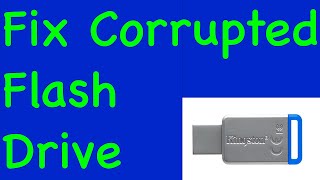 How To Fix a Corrupted USB Flash Drive Using Command Prompt on Any Windows Computer