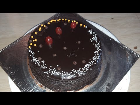 How to make Chocolate truffle cake | चॉकलेट ट्रफल केक | cake recipe | in marathi | the Awesome Niku|