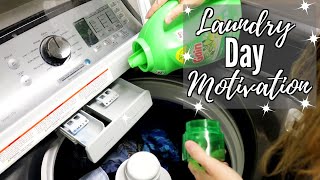 LAUNDRY BUDDY DAY // CLEANING MOTIVATION // CLEANING MOM
