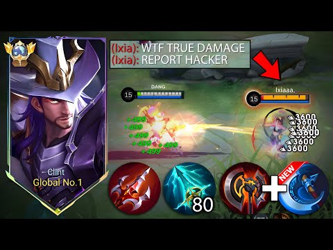 SUPREME CLINT BEST MULTIPLE TRUE DAMAGE BUILD THAT CAN ONE SHOT ENEMIES!!💀 ( 99.99% BROKEN!! )
