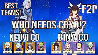 🤔 No Cryo! Best Teams! | F2P Neuvillette & Columbina | Spiral Abyss 12 | Genshin Impact