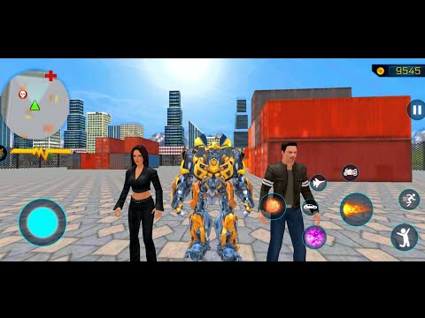 Bumblebee Multiple Flying Jet Robot Car Transform * New Update Shooting Mode * Android Gameplay